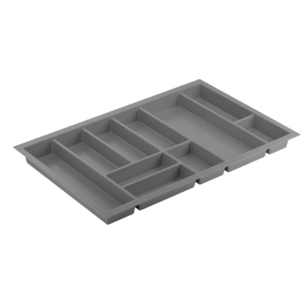 Bestikkskuff Basic - 800 (725mm) - Oriongrå
