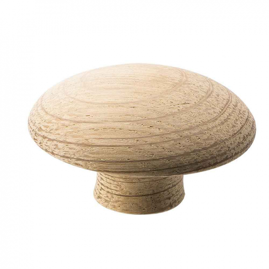 Knott Mushroom - 50mm - Ubehandlet Eik i gruppen Knotter / Farge/Materiale / Tre hos Beslag Online (255620-11)