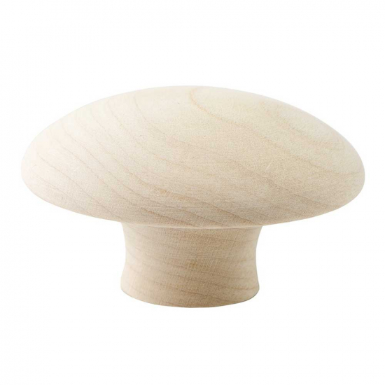 Knott Mushroom - 50mm - Ubehandlet Bjørk i gruppen Knotter / Farge/Materiale / Tre hos Beslag Online (255621-11)