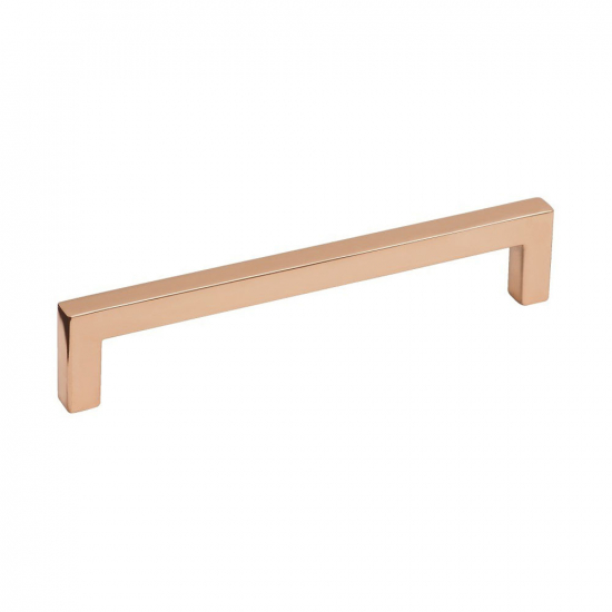 Håndtak 0143 - 128mm - Polert Kobber