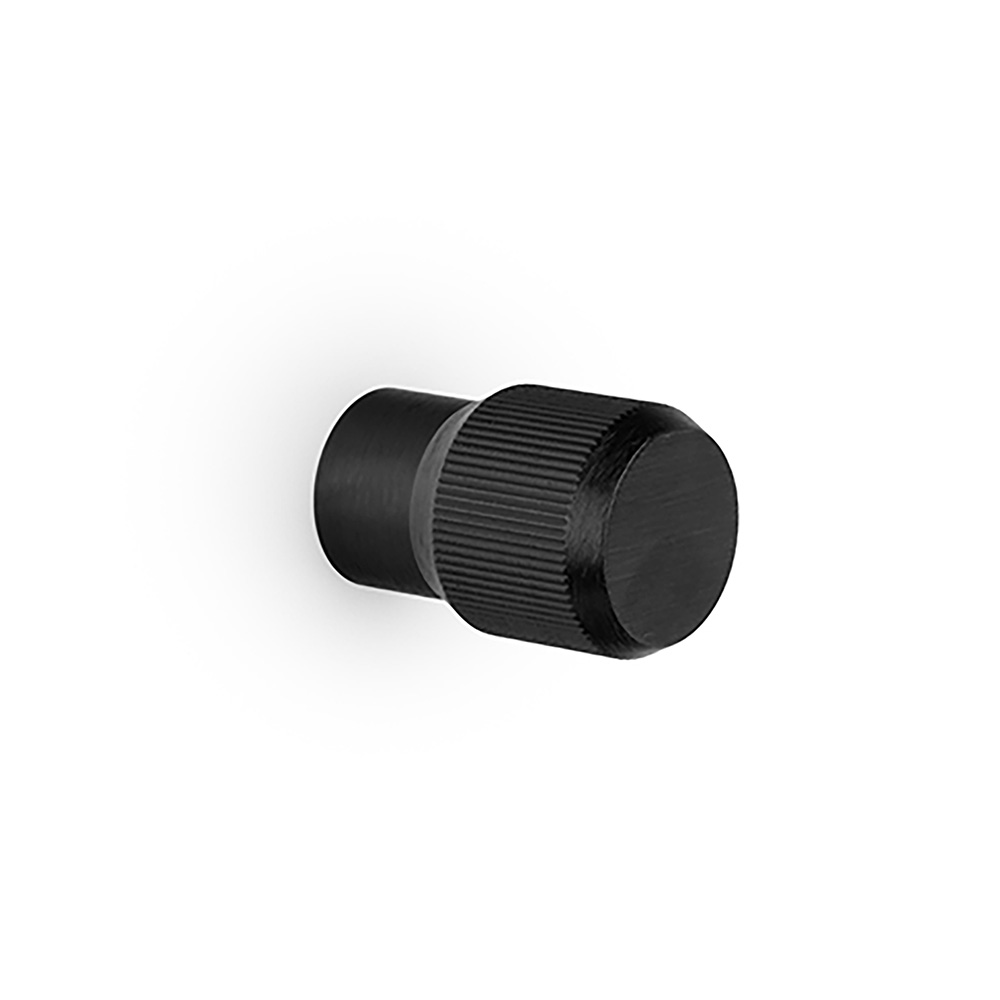 Knott Brooklyn Ø20mm - Børstet Sort
