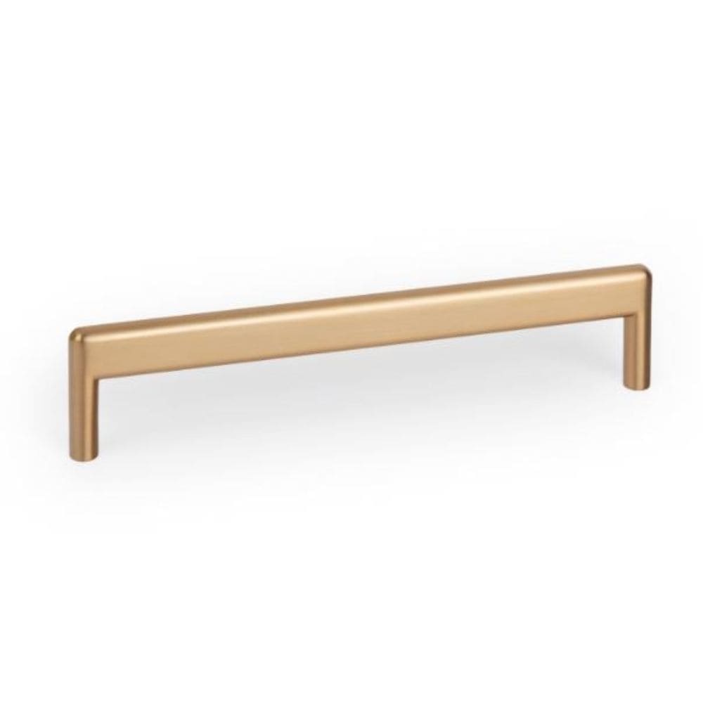 Håndtak Beam - 160mm - Mørk Børstet Messing