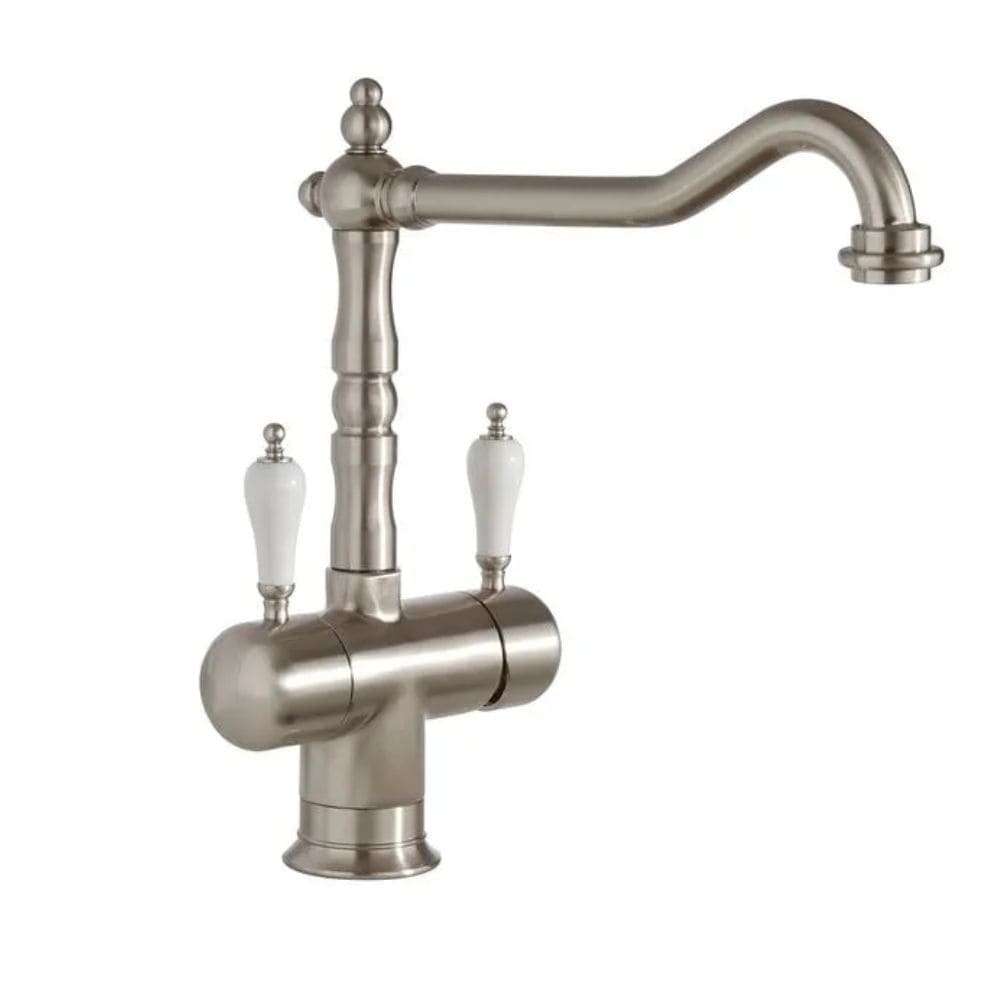 Kjøkkenarmatur Oslo Retro - Rustfritt Old Silver