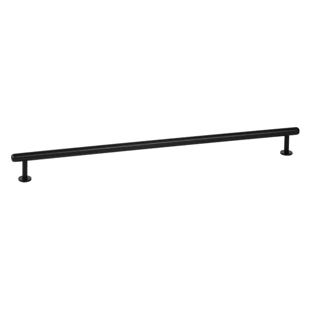 Håndtak Rille Mini - 320mm - Børstet Sort