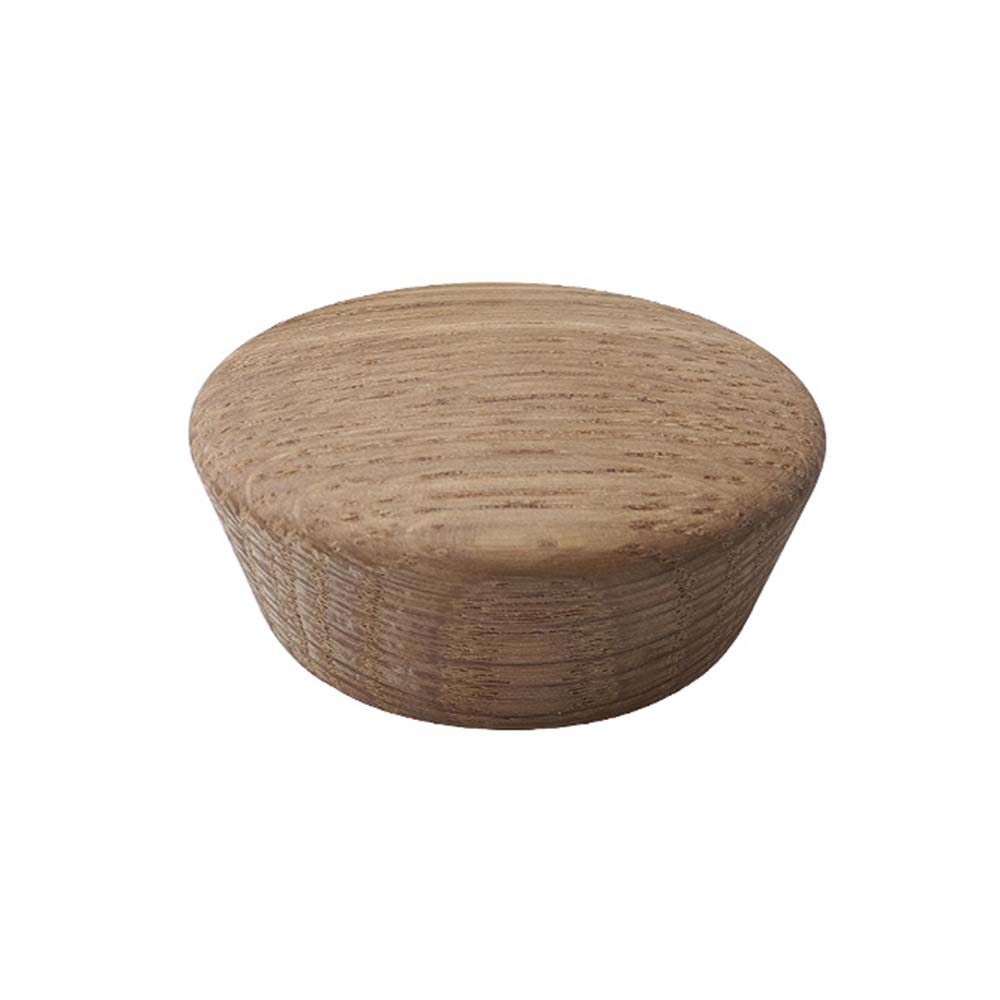 Knop Beret - 45mm - Eg i gruppen Knopper / Farve/Materiale / Træ hos Beslag Online (373245-11)