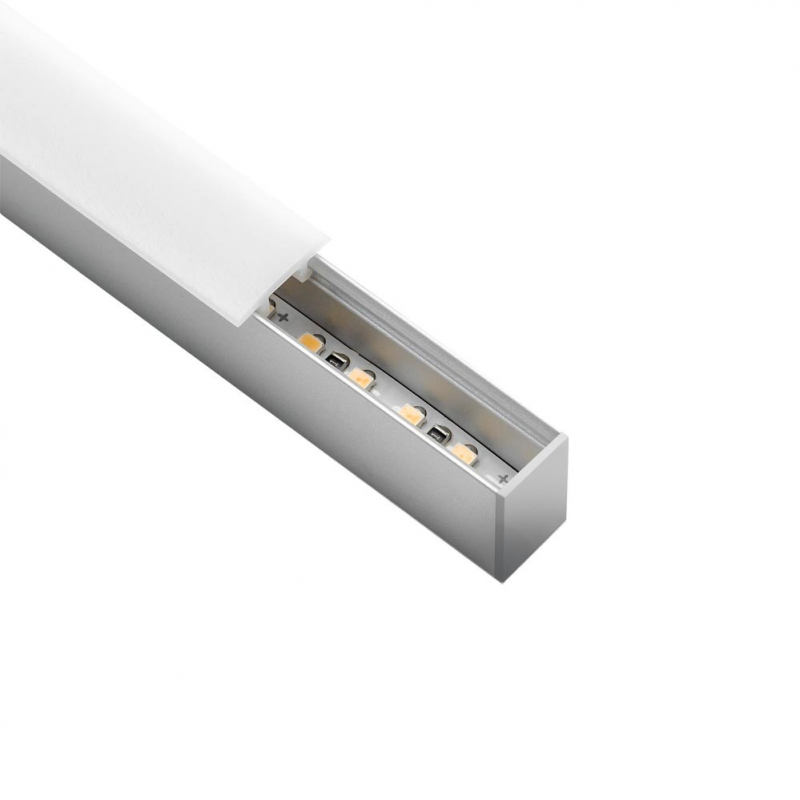 LED-Profil LD8104 - 2000mm - Aluminium i gruppen Belysning / All Belysning / LED Stripe & Profiler hos Beslag Online (973501)