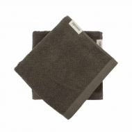 Håndkle Solid - 50X100cm - Army 2pak