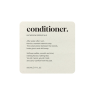 Selvklebende Etikett Premium - Conditioner - Beige