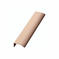 Profilhåndtak Edge Straight - 200mm - Børstet Kobber