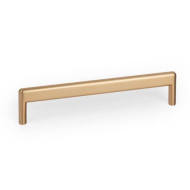 Håndtak Beam - 160mm - Mørk Børstet Messing
