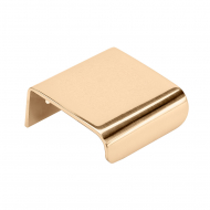 Håndtak Lip - 40mm - Polert Ubehandlet Messing