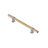 Håndtak Bond - Eik/Rustfritt Look