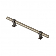 Håndtak Bond - 160mm - Antikk Brun/Børstet Messing