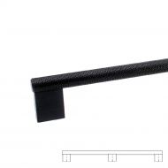 Håndtak Graf Mini - 1178mm - Sort