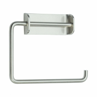 Solid Toiletrulleholder - Børstet Rustfrit Stål Finish