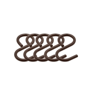 Knagg Aveny - 5-p - Brunet Messing