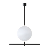 Baderomsspeil IO med belysning & hylle - Svart