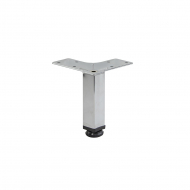 Møbelben 201 - 25X25 - Krom