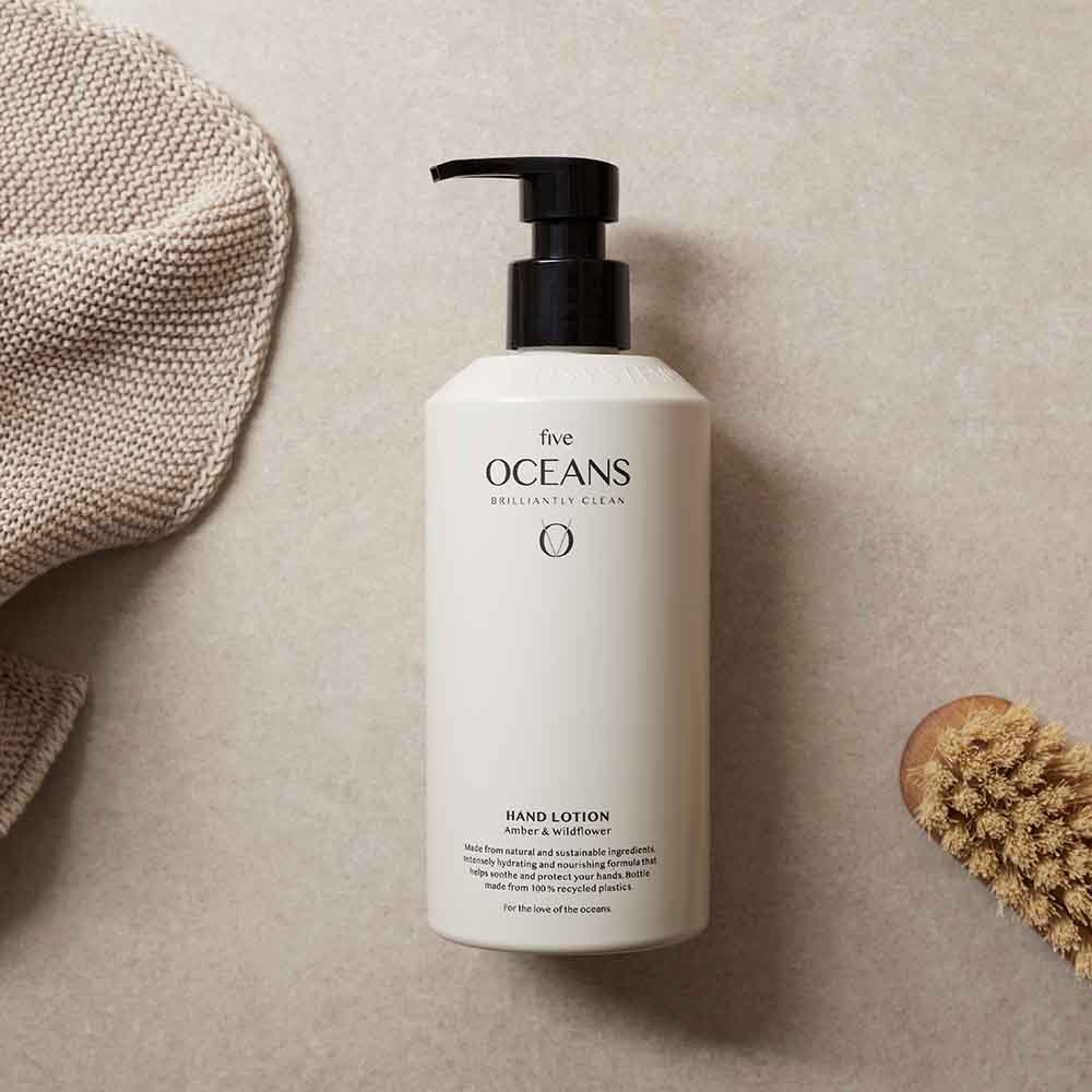Håndkrem Five Oceans - Amber & Wildflower 500ml