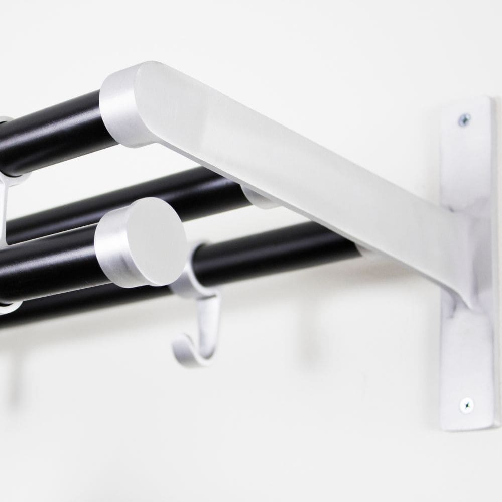 Hattestativ Elegant Plus - 1000mm - Sort/Aluminium