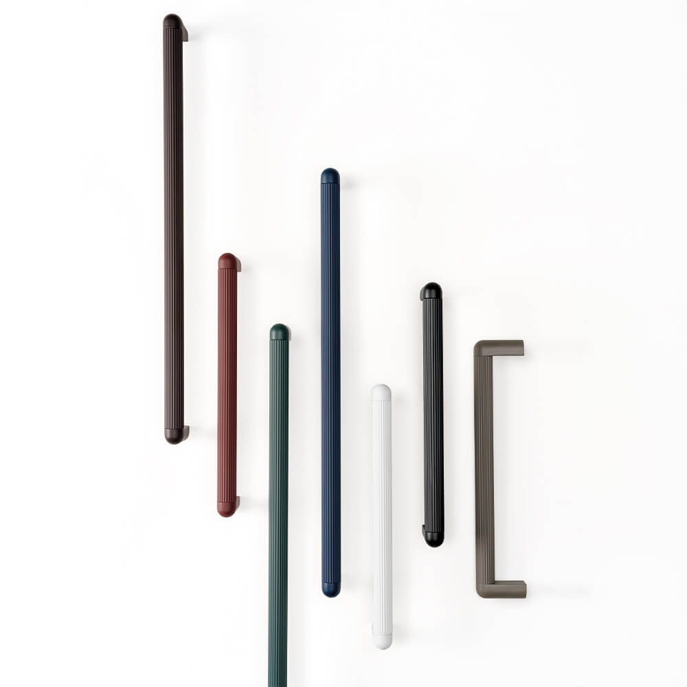 Håndtak Riss Mini - 192mm - Matt Sort