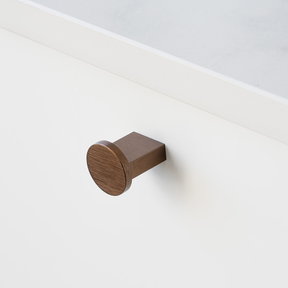 Knott Nexx Ø25mm - Børstet Bronse