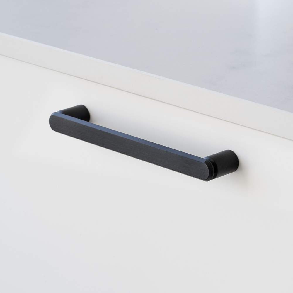Håndtak Fase cc160mm - Børstet Sort