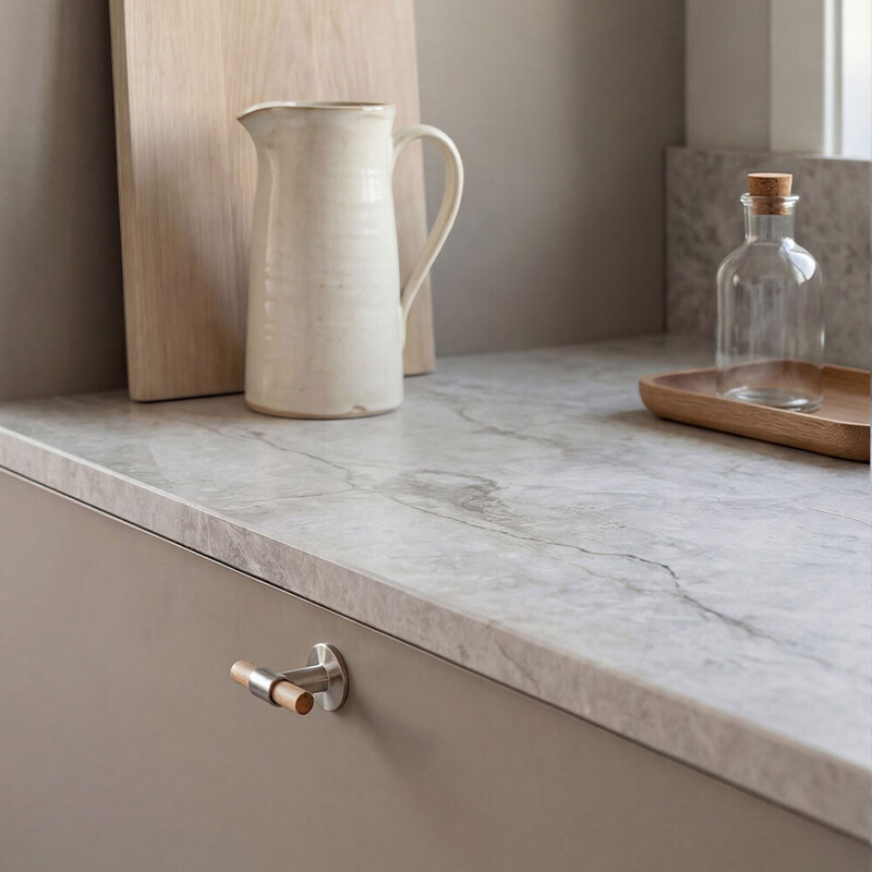 Knott T Uniform - Eik/Børstet Rustfritt