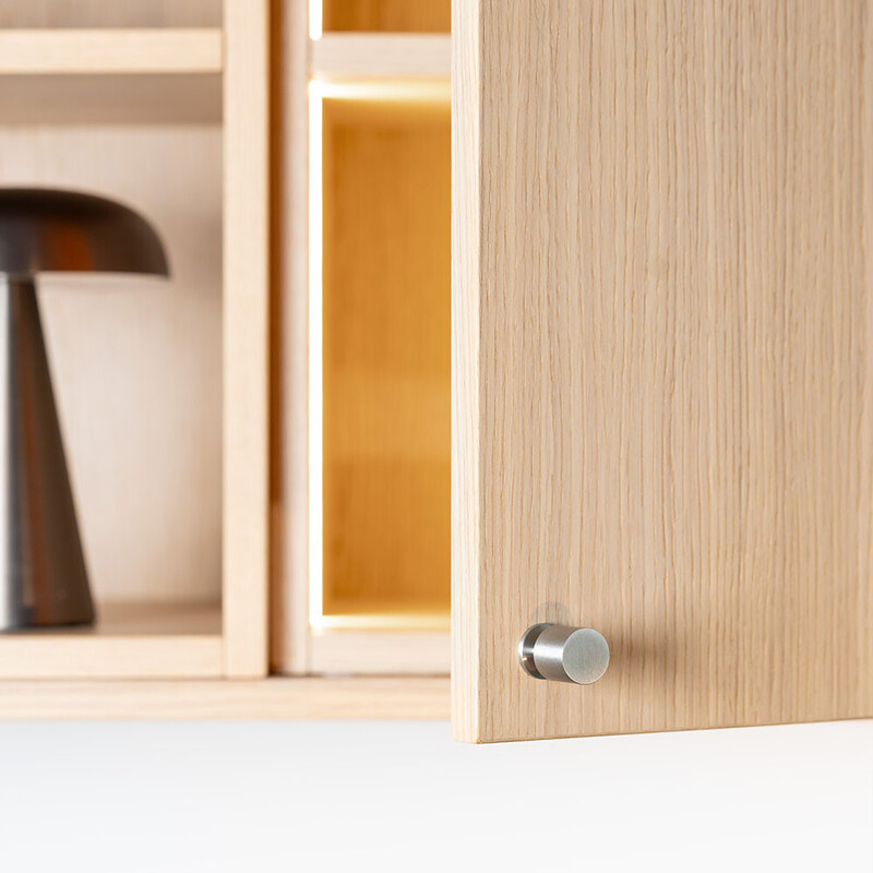 Knott Solo - 21mm - Børstet Rustfritt