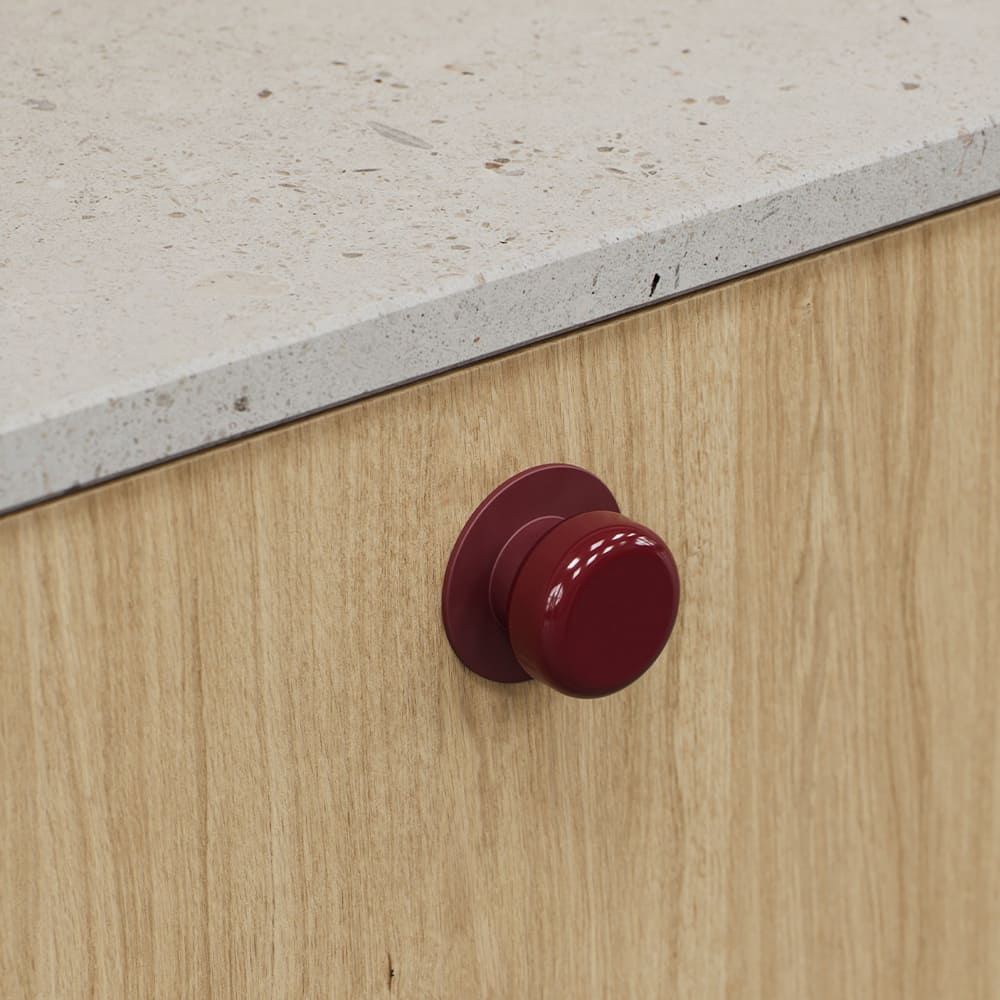 Knott Colette - 50mm - Glossy Maroon Red