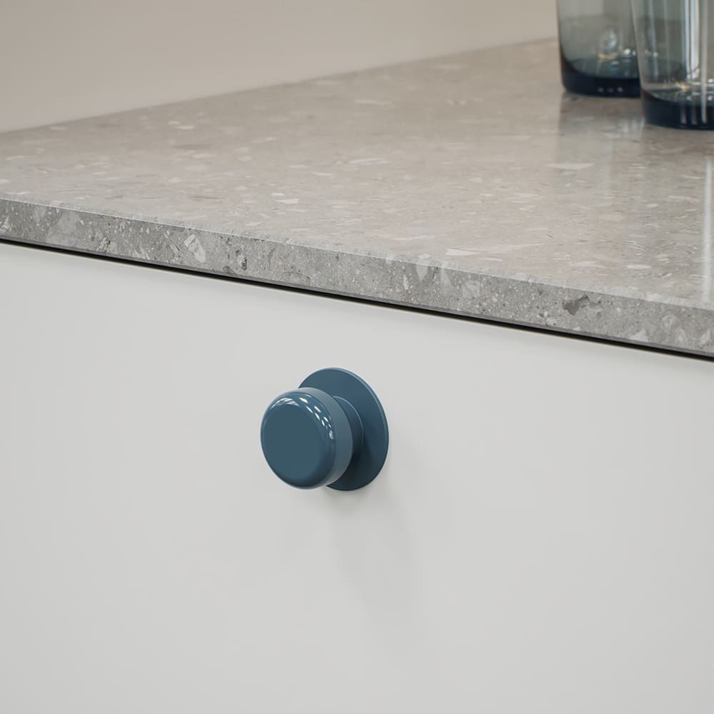 Knott Colette - 50mm - Glossy Slate Blue