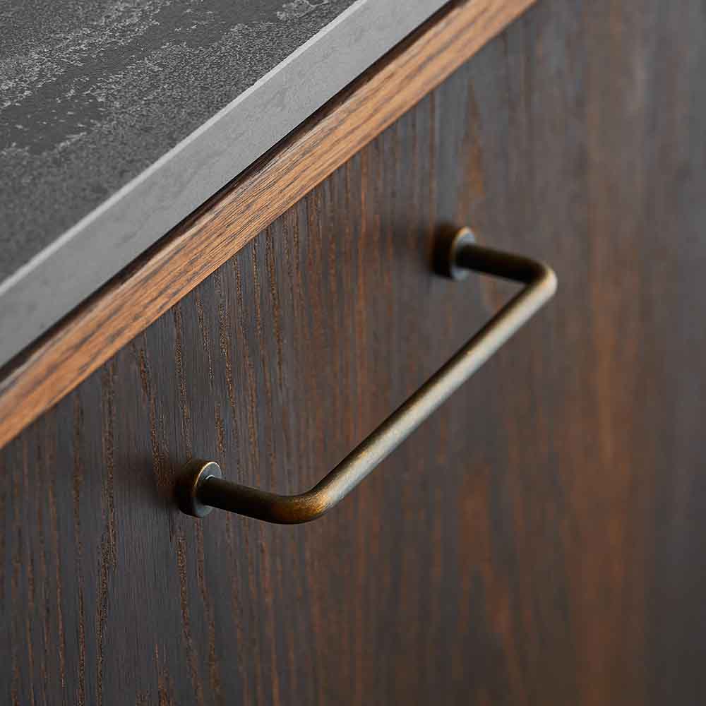Håndtak Lounge - 160mm - Antikk Brun