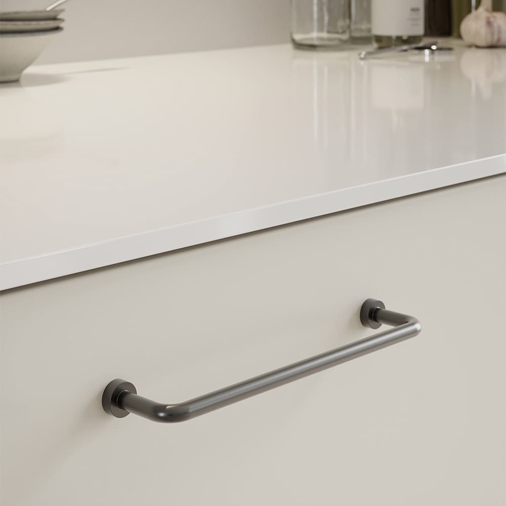 Håndtak Lounge - 160mm - Gunmetal