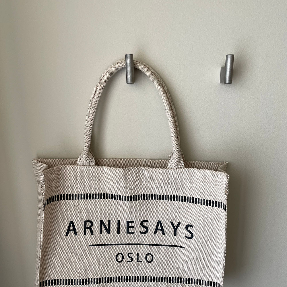 Knagg Graf - Rustfritt Stål Finish