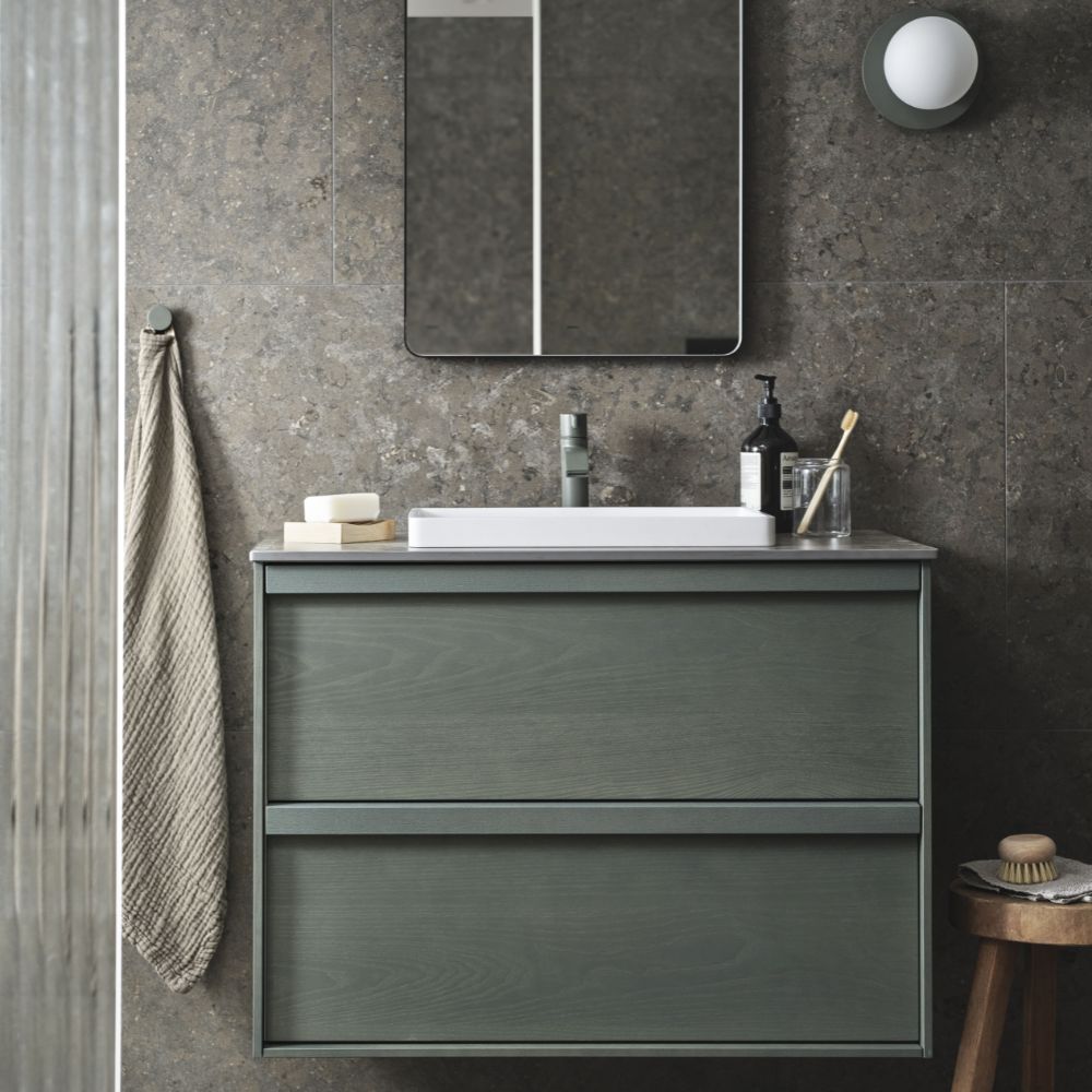 Toniton Circular Knott - Ash Green