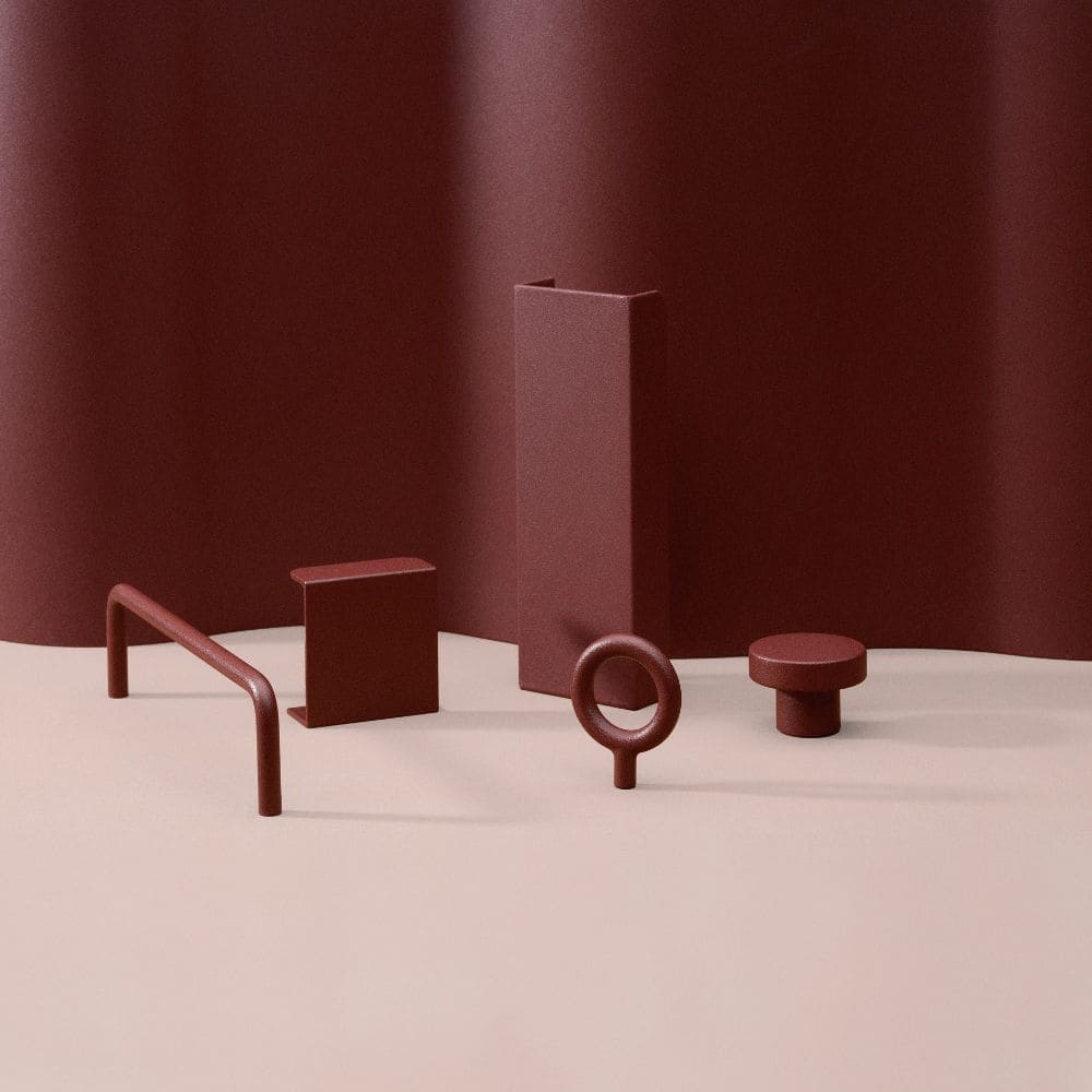 Toniton Thread Håndtak - Reddish Brown