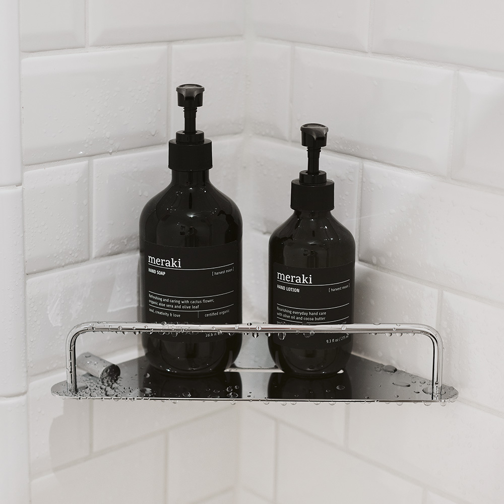 Hjørnehylle Match - Polert Krom