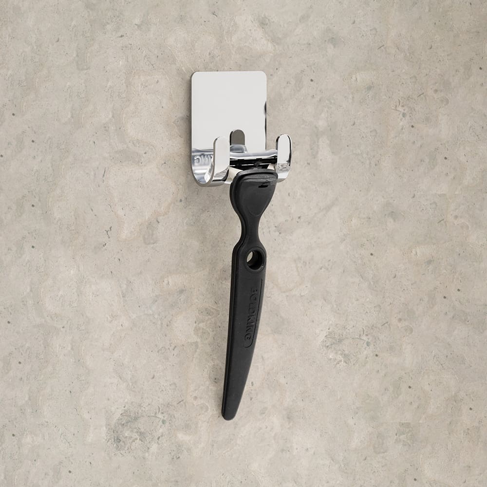 Barberhøvelholder Base - Krom