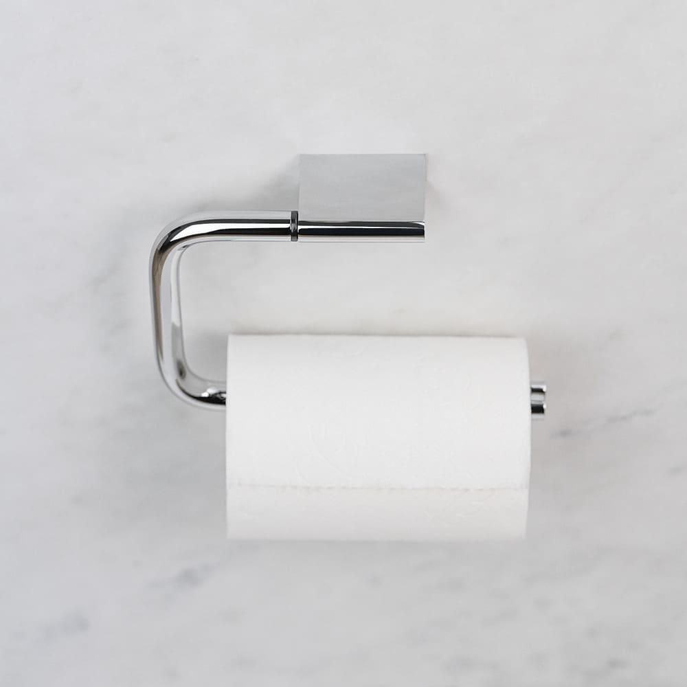 Toalettpapirholder Flow - Polert Krom