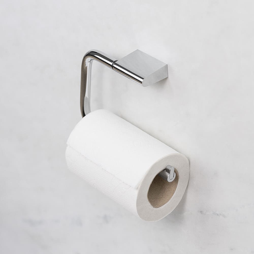 Toalettpapirholder Flow - Polert Krom