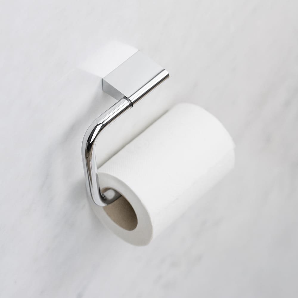 Toalettpapirholder Flow - Polert Krom