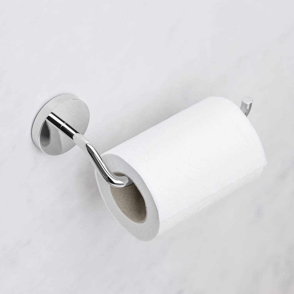 Toalettpapirholder Calm - Polert Krom
