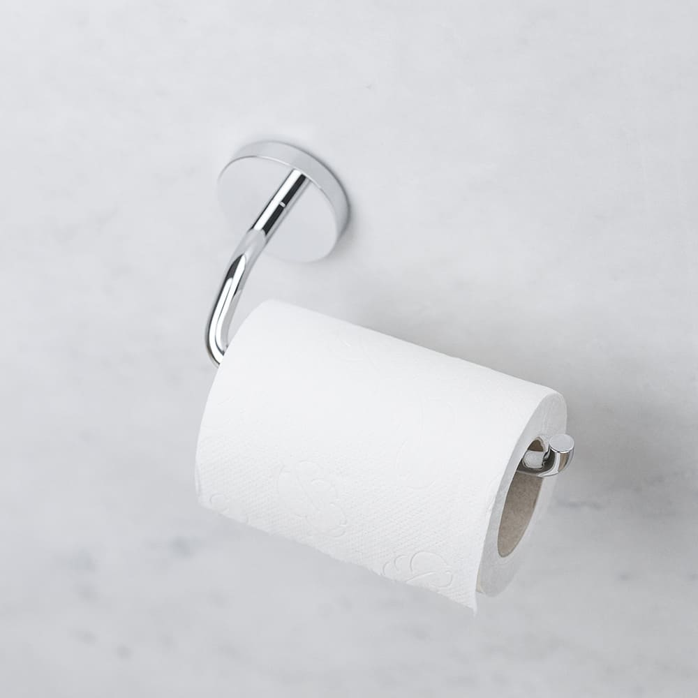 Toalettpapirholder Calm - Polert Krom