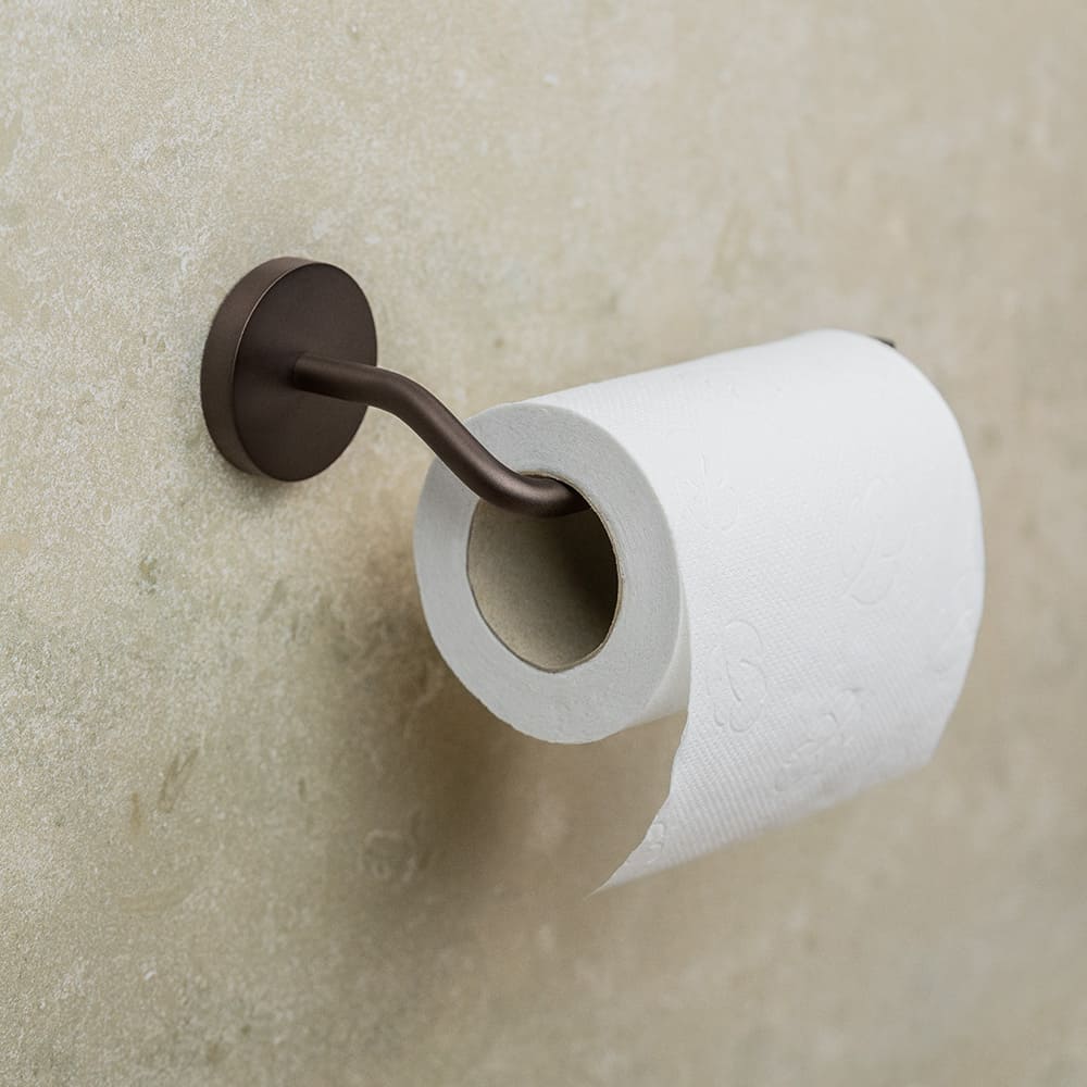 Toalettpapirholder Calm - Brunet Messing