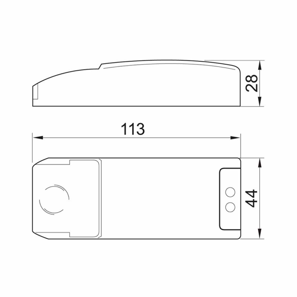 Trafo Triac - 500mA / 18W - Dimmbar