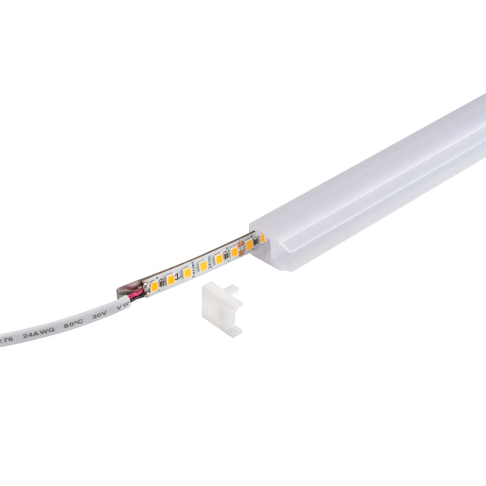 Endestykker Nubo - Hvit - 2 stk