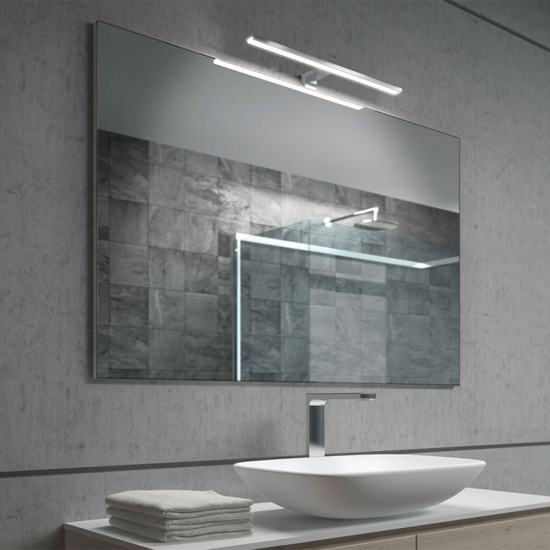 Badelampe LED Aalto - Krom