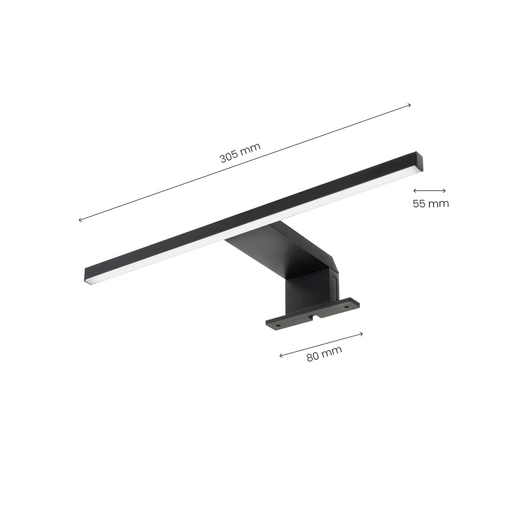 LED-Armatur Jot - Sort