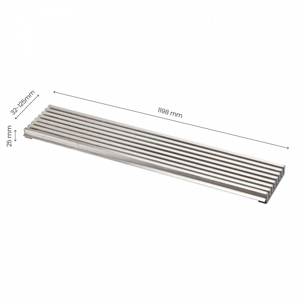 Ventilasjonsgitter - Rustfritt Stål