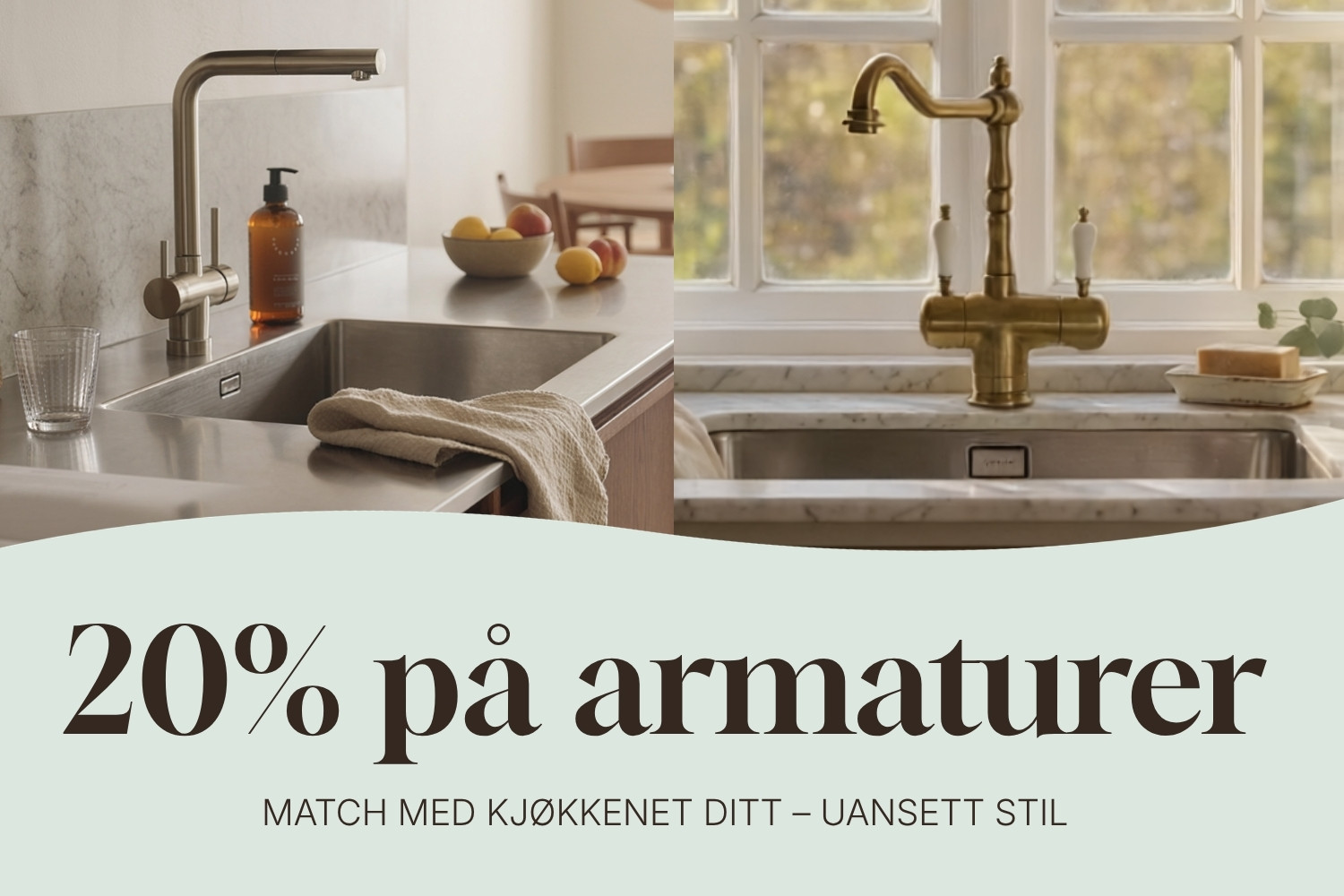 Kjøkkenarmaturer